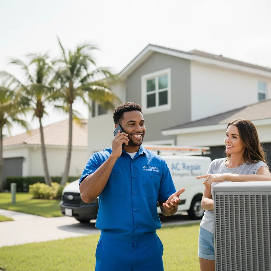 AC Repair Pompano Beach customer support in Nathalie